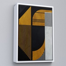 Alaz Trade Çerçeveli Geometrik Soyut TABLO-7871