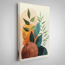 Alaz Trade Çerçeveli Iskandinav Tarzı Soft Çiiçekler TABLO-7590