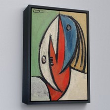 Alaz Trade Çerçeveli Joan Miro - Gerçeküstü Soyut TABLO-7416