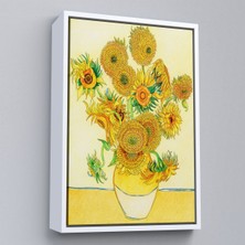 Alaz Trade Çerçeveli Vincent Van Gogh - Ayçiçekleri TABLO-7447