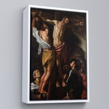 Alaz Trade Çerçeveli Caravaggio - Aziz Andrew'un Çarmıha Gerilmesi Tablo - The Crucifixion Of Saint ANDREW-7424