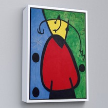 Alaz Trade Çerçeveli Joan Miro - Suyut Kadın TABLOSU-7299