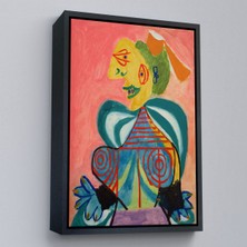 Alaz Trade Çerçeveli Pablo Picasso - Lee Miller'ın Arlesienne Rolündeki Portre TABLOSU-7341