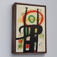 Alaz Trade Çerçeveli Joan Miro - Büyük Bilgisayar TABLO-7350