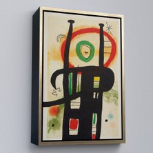 Alaz Trade Çerçeveli Joan Miro - Büyük Bilgisayar TABLO-7350