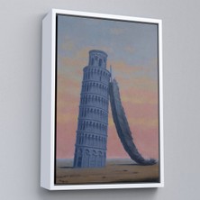 Alaz Trade Çerçeveli Rene Magritte - Yolculuk Hatırası TABLO-7409