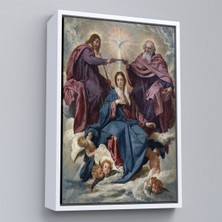 Alaz Trade Çerçeveli Diego Velazquez - Bakirenin Taç Giyme Töreni TABLO-7344