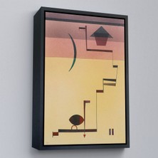 Alaz Trade Çerçeveli Wassily Kandinsky - Eckig Açısal TABLO-7490