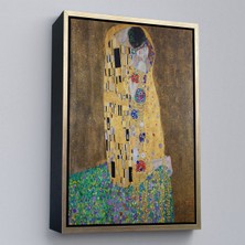 Alaz Trade Çerçeveli Gustav Klimt'in Öpücüğü Tablo - The Kiss By Gustav KLIMT-7432