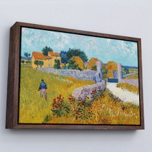 Alaz Trade Çerçeveli Vincent Van Gogh Provence’de Çiftlik Evi TABLO-7168