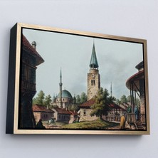 Alaz Trade Çerçeveli Luigi Mayer - Osmanlı Dönemi Bulgaristan Razgrad Kaskerat TABLOSU-7038