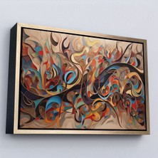 Alaz Trade Çerçeveli Dekoratif Arapça Hat Sanatı TABLOSU-7237