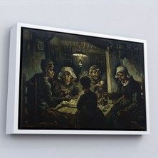 Alaz Trade Çerçeveli Vincent Van Gogh Patates Yiyenler Tablo - The Potato Eaters BY-7169