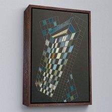 Alaz Trade Çerçeveli Wassily Kandinsky - Küçük Uçaklar TABLOSU-7494