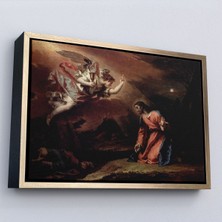 Alaz Trade Çerçeveli Sessizliğin Içinde Bir Davet TABLOSU-7192