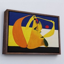 Alaz Trade Çerçeveli Joan Miro Spanish - Kalem TABLOSU-7055