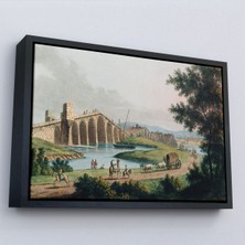 Alaz Trade Çerçeveli Luigi Mayer - Kanuni Sultan Süleyman Köprüsü TABLOSU-7035