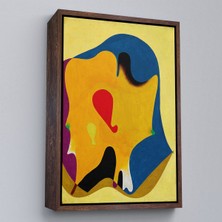 Alaz Trade Çerçeveli Joan Miro - Sürreal TABLO-7417