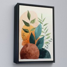 Alaz Trade Çerçeveli Iskandinav Tarzı Soft Çiiçekler TABLO-7590