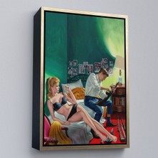 Alaz Trade Çerçeveli Kuşatılmış Suçlu ve Ortağı Kadın TABLO-7724