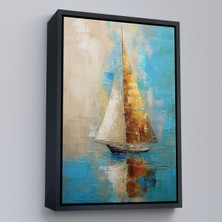 Alaz Trade Çerçeveli Denizdeki Yelkenli TABLO-7541
