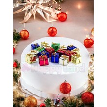 Tekno Trust Yılbaşı Ağacı Süsü 12'li Hediye Paketi Çam Ağacı Süsü Noel Ağacı Süsü