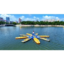 Skatinger Sup Yoga Adası Eğitim Platformu 316X15 (Dış Çap) - 170X15 (Iç Çap) - D-Ring Montajlı (Yoga Dock)