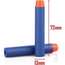 Yumuşak Sünger Mermi 100'LÜ Yedek Mermi Soft Bullet