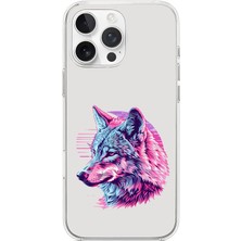 Zeyno Apple Iphone 16 Pro Uyumlu Neon Kurt  Desenli Silikon Kılıf