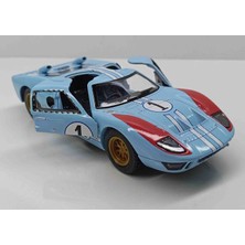 Kinsmart 1:32 1966 Ford Gt Mk2 Dt Çek-Bırak Metal Araba