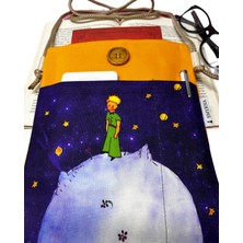Kitap Kılıfı , Kitap Çantası , Book Bag , Tablet Bag , Book Sleeve , Ebook Bag (Küçükprensvegezegen)