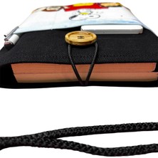 Atölye Smyrna Askılı Kitap / Tablet / Ebook Çantası – Kılıfı ( Snoopy )