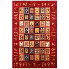 Homier Collection Kısa Saçaklı Westa Serisi Yıkanabilir Kaymaz Taban Antibakteriyel Kilim OT-4013B