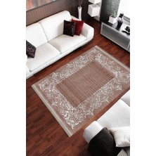 Homier Collection Homier Punto Kalitesi Yıkanabilir Kaymaz Toz Tutmaz Taban Halı ve Yolluk H-KS-3074A