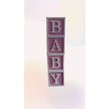Maya Decor Co. Strafor Baby Pembe Küp 25 cm