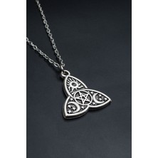 Had Safha Accessories Triquetra Düz Zincir Kolye
