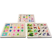 Balatoyz Kodlamaya Giriş 3’lü Ilişkiler Giysiler,doğa,,doğum Günü Puzzle Set