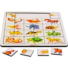 Balatoyz Kodlamaya Giriş Hayvanlar Eşleştirme Puzzle