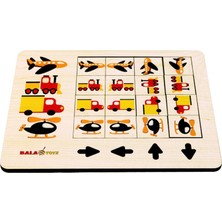 Balatoyz Kodlamaya Giriş 3’lü Renkler,yönergeler,dizilim Puzzle Set Stem