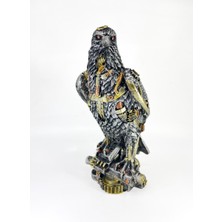 Steampunk Kartal Biblo Heykel