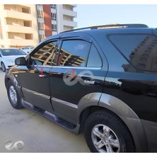 Ebal Oto Kia Sorento Krom Cam Çıtası 4 Prç 2002-2010 P.Çelik