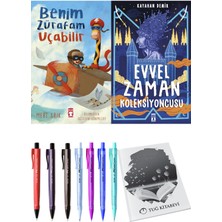Evvel Zaman Koleksiyoncusu ve Benim Zürafam Uçabilir 2'li Set - Kalem