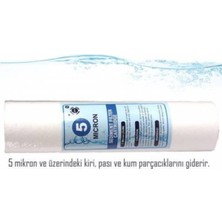 Watalina Su Arıtma Cihazı Filtresi 3'lü 5 Mikron Sediment Filtre Seti