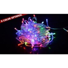 Tekno Trust 10 M Rgb 100 LED Fişli Noel Parti Yılbaşı Ağaç Dekoratif Aydınlatma Lambası Animasyonlu Süsleme