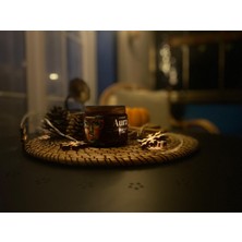 Stworkshop Aura: Hediyelik Özel Tasarım Ud Ağacı Aromalı Kokulu Mum %100 Vegan Doğal Soya Wax El Yapımı Mum ''hediyeli''