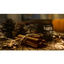 Stworkshop Aura: Hediyelik Özel Tasarım Ud Ağacı Aromalı Kokulu Mum %100 Vegan Doğal Soya Wax El Yapımı Mum ''hediyeli''