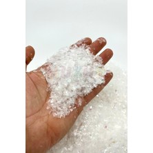 150 gr Beyaz Dekoratif Kristalize Yapay Kar Yılbaşı Süslemesi Yeni Yıl Malzemesi Minyatür Süsü