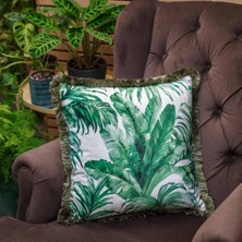 Divona Home Dörtlü Teddy Kazayağı Palmiye YASTIK-102-312-397