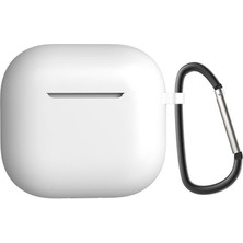 AktarMobile Airpods 4. Nesil Uyumlu Kılıf Silikon Kulaklık Kılıfı Soft Tasarım Yumuşak Dokulu Kapak