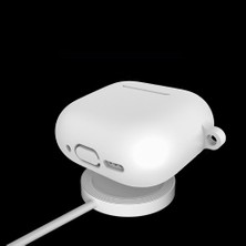 AktarMobile Airpods 4. Nesil Uyumlu Kılıf Silikon Kulaklık Kılıfı Soft Tasarım Yumuşak Dokulu Kapak